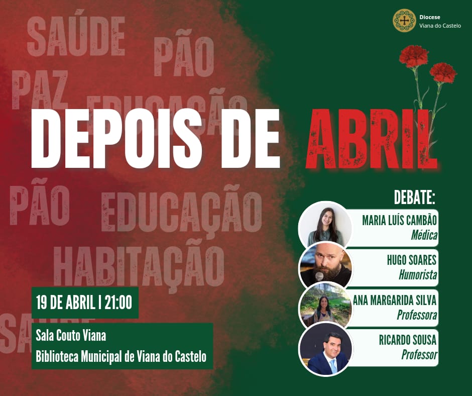 Depois de abril, debate